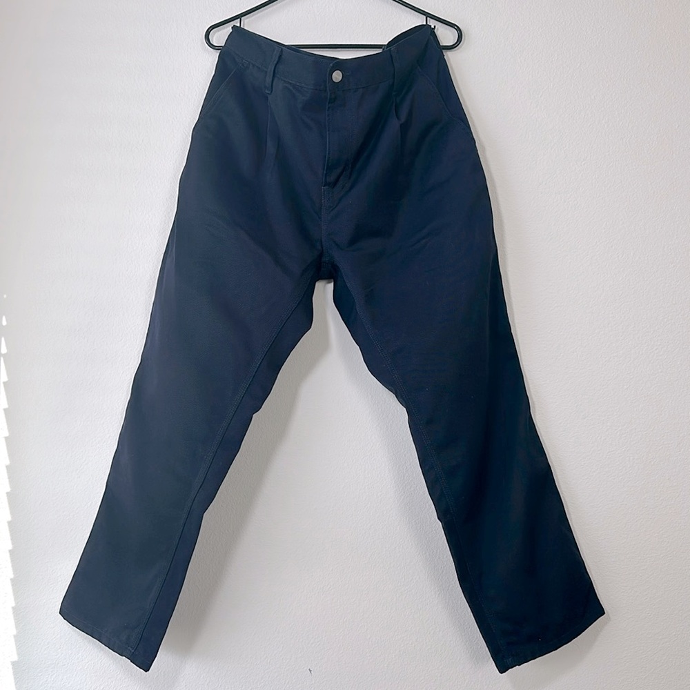 Carhartt WIP Abbott Pant, Navy, 34W